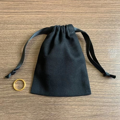 Σακούλα κοσμήματος Drawstring τυπωμένων υλών cOem CMYK με την κορδέλλα βαμβακιού