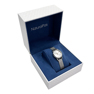 Προσαρμοσμένο χαρτί OEM ODM Wrist Watch Boxes Packaging Rectangle